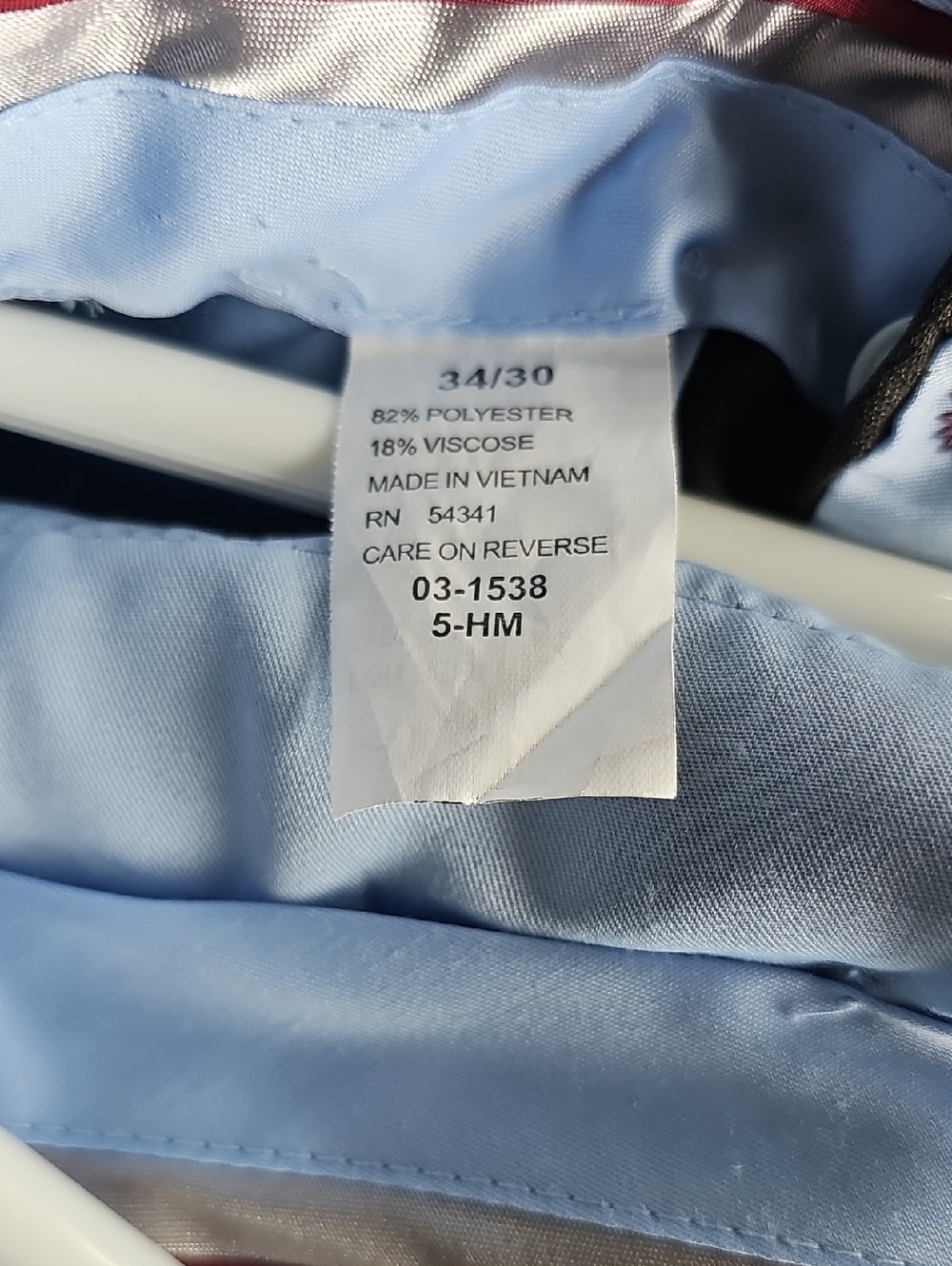 Louis Raphael Men Jeans Straight - Gray - Picture 5 of 10